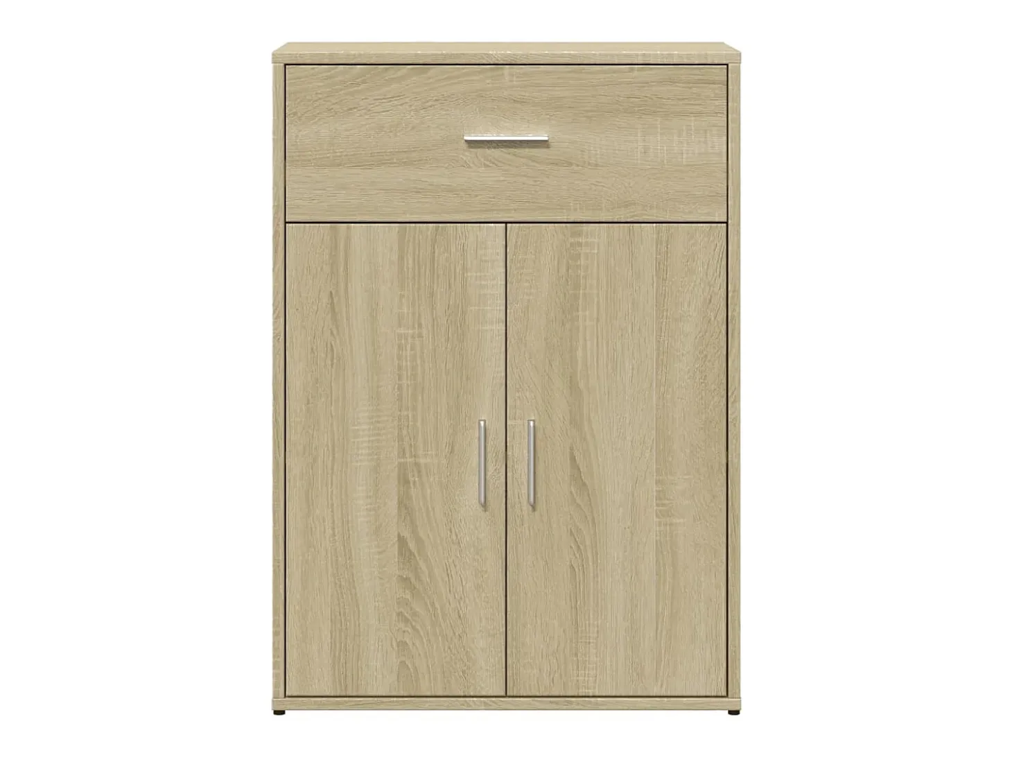 Aparadores 2 uds madera de ingeniería roble Sonoma 60x30x84 cm