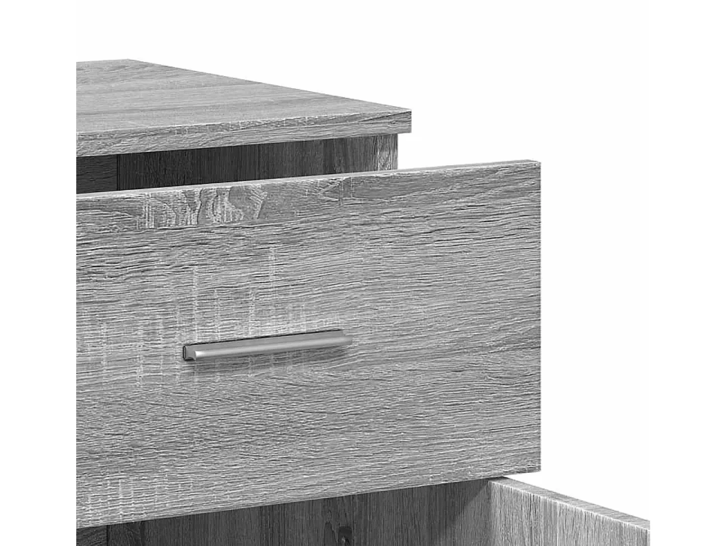 Aparadores 2 uds madera de ingeniería gris Sonoma 79x38x80 cm