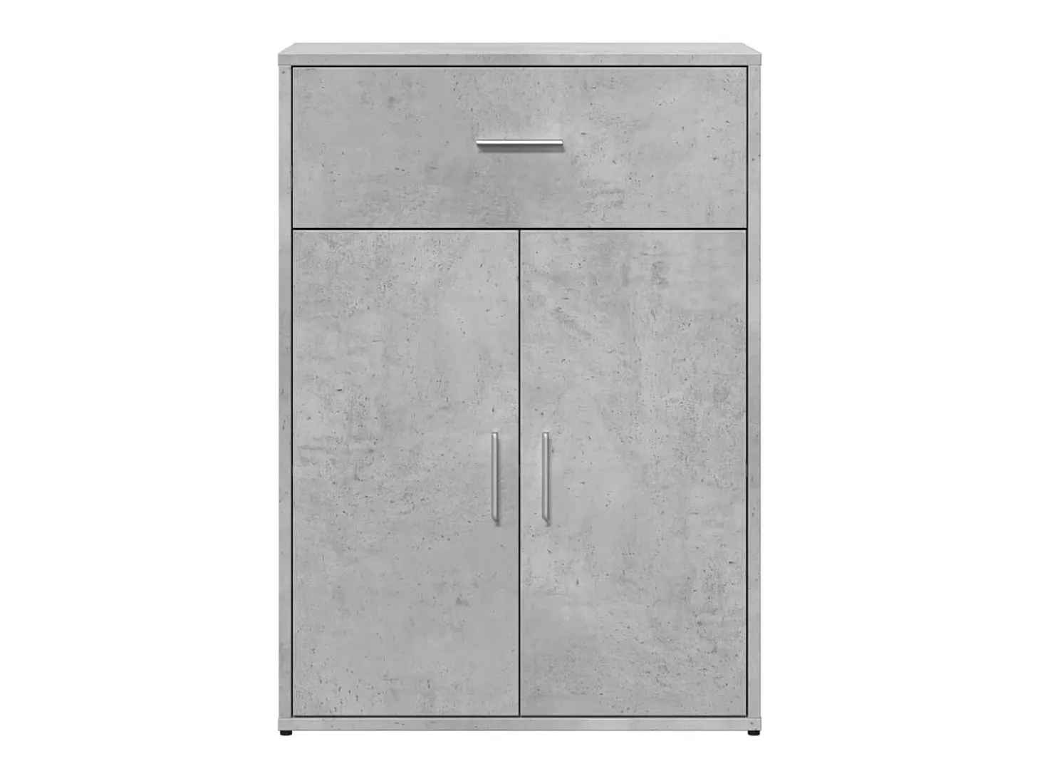 Aparadores 2 uds madera de ingeniería gris hormigón 60x30x84 cm ES867346