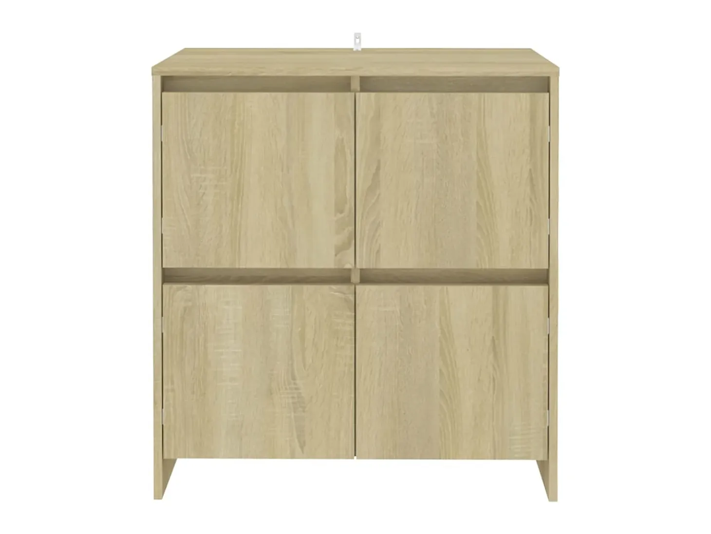 Aparadores 2 uds madera de ingeniería roble Sonoma 70x41x75 cm ES49901