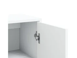 Aparadores 3 unidades madera de ingeniería blanco 60x31x84 cm