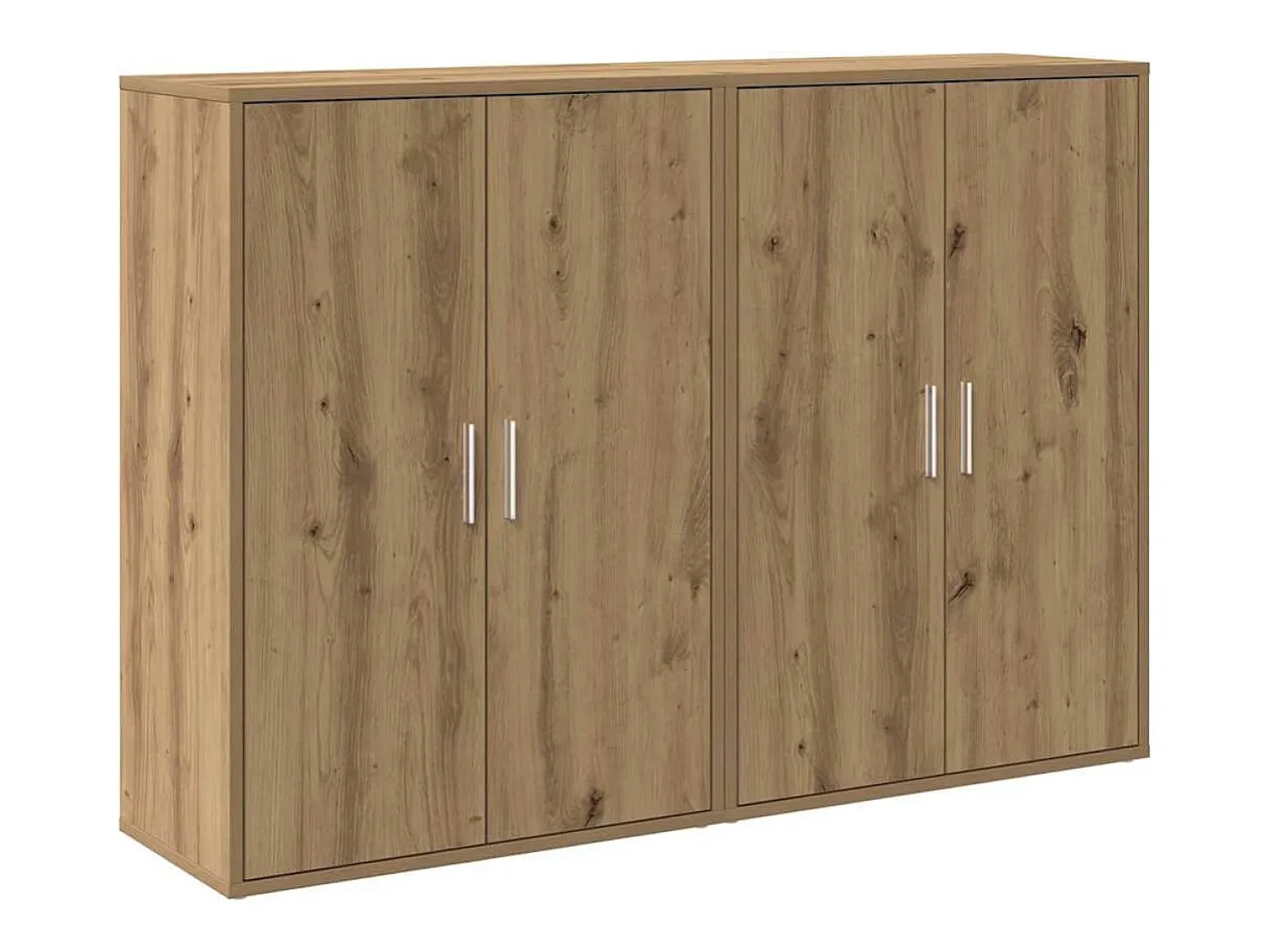 Aparadores artesanales de roble, 2 piezas, 60 x 31 x 84 cm, madera de ingeniería