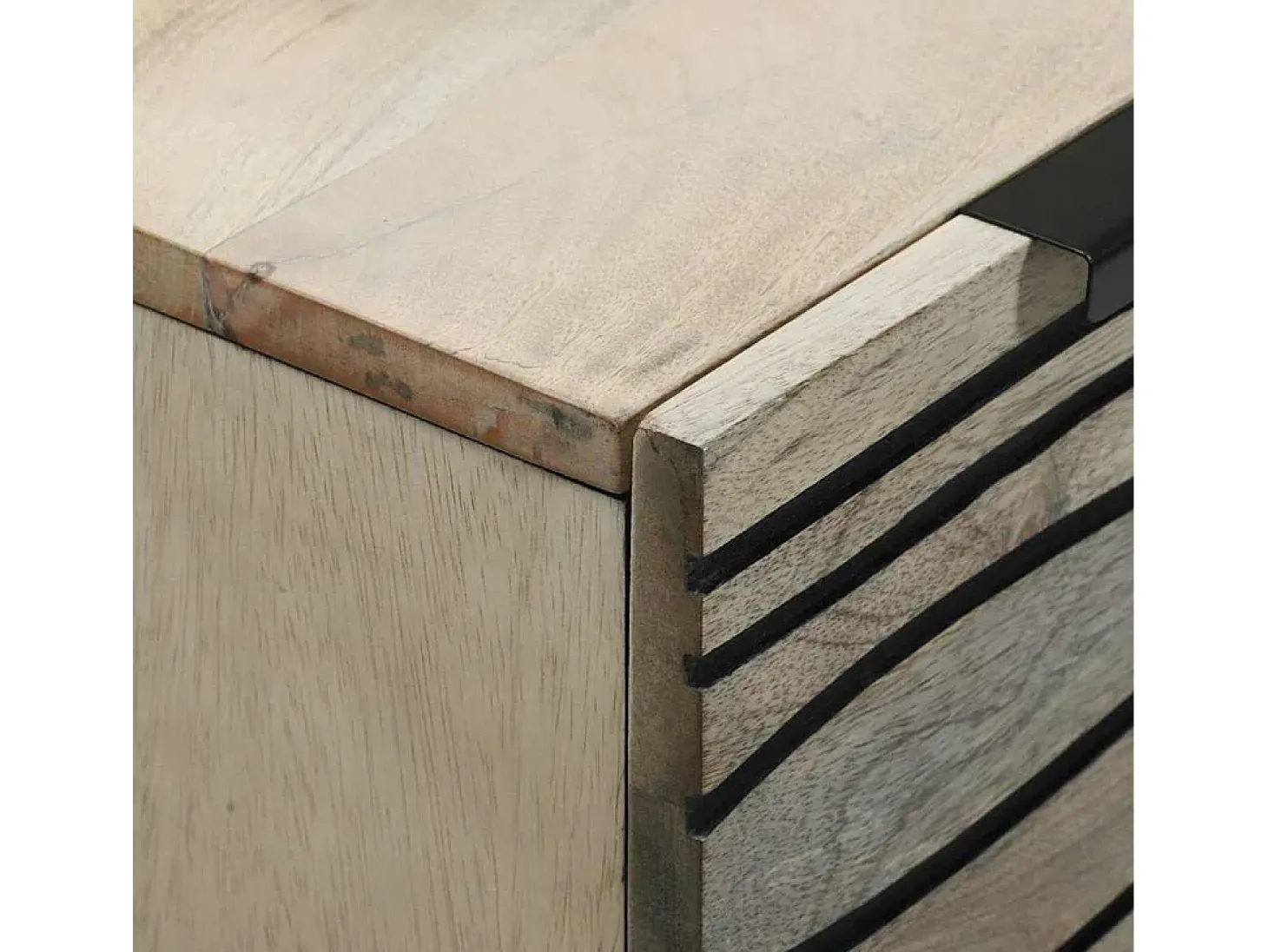 Aparadores con cajón Otros con almacenaje 2 uds Blanco 60 x 33,5 x 75 cm