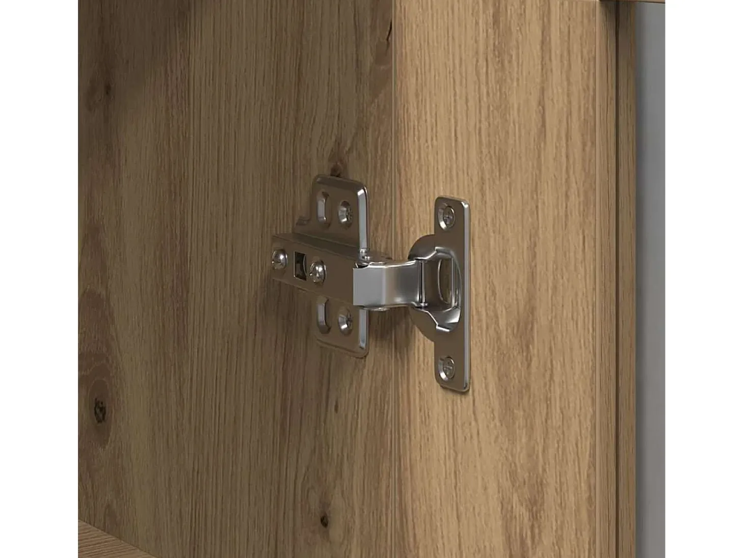 Aparadores de pared de 2 piezas en Roble Artisan 69,5 x 34 x 90 cm - Madera de ingeniería