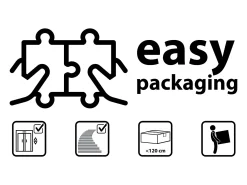 Aparadores para salón, 150x35x87cm, 3 Puertas, Chimenea eléctrica, Diseño industrial, Cemento