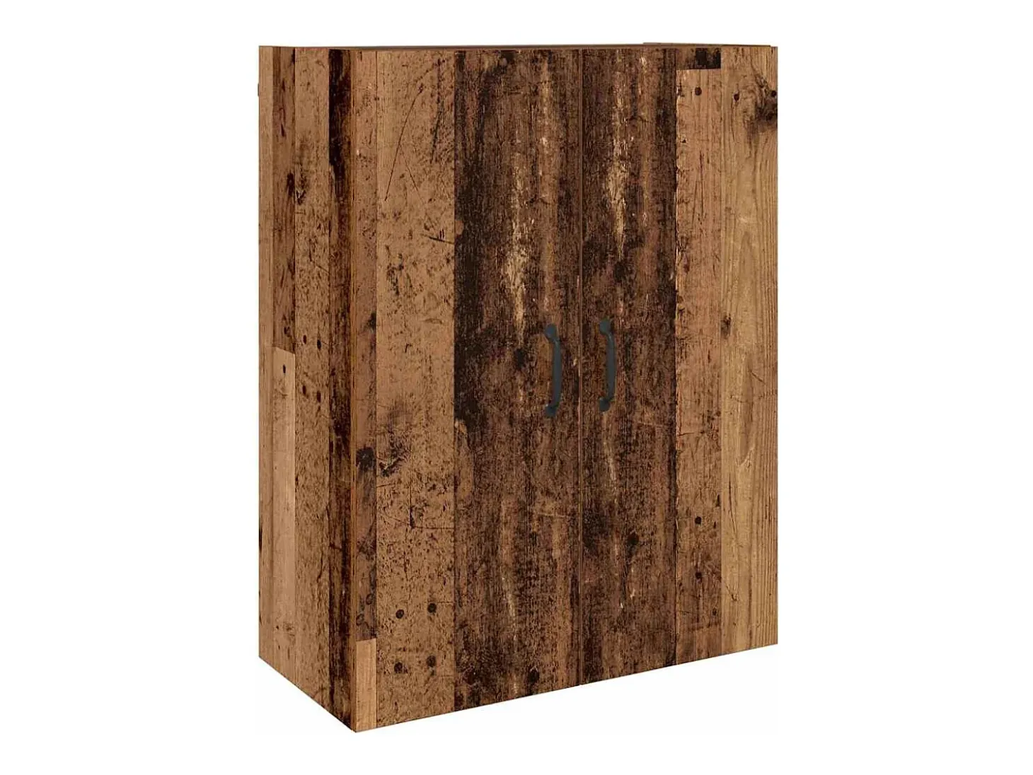 Armario alto 2 piezas Madera antigua 69,5 x 34 x 180 cm