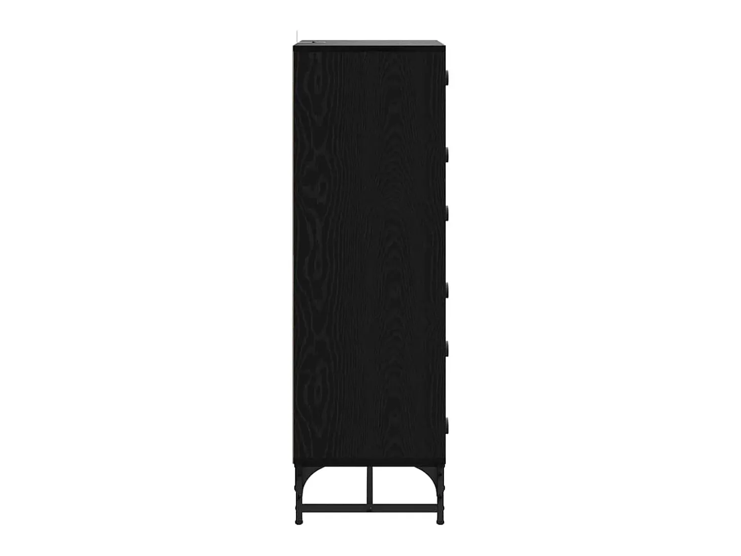 Armario alto Roble Negro 35 x 37 x 117 cm Madera de ingeniería