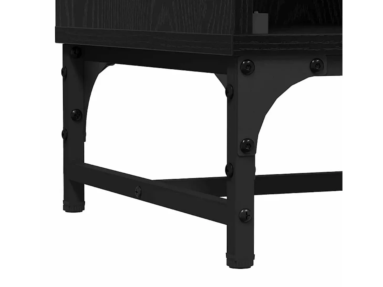 Armario alto Roble Negro 35 x 37 x 117 cm Madera de ingeniería