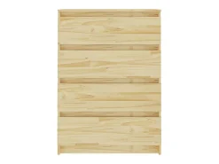 Armario auxiliar madera maciza de pino 60x36x84 cm