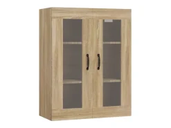 Armario colgante de pared roble Sonoma 69,5x34x90 cm