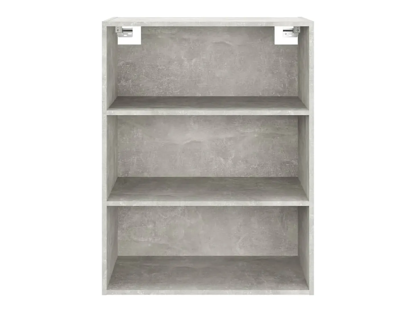 Armario colgante de pared gris hormigón 69,5x32,5x90 cm