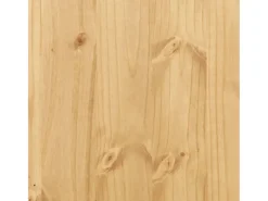 Armario con vitrina Corona madera maciza pino 100x48,5x179 cm
