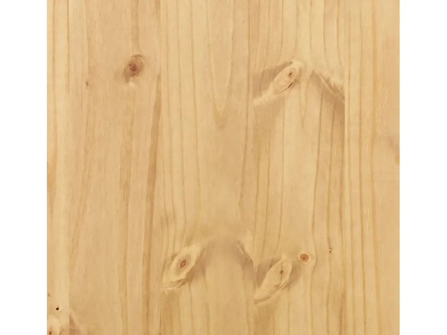 Armario con vitrina Corona madera maciza pino 99x43x187 cm