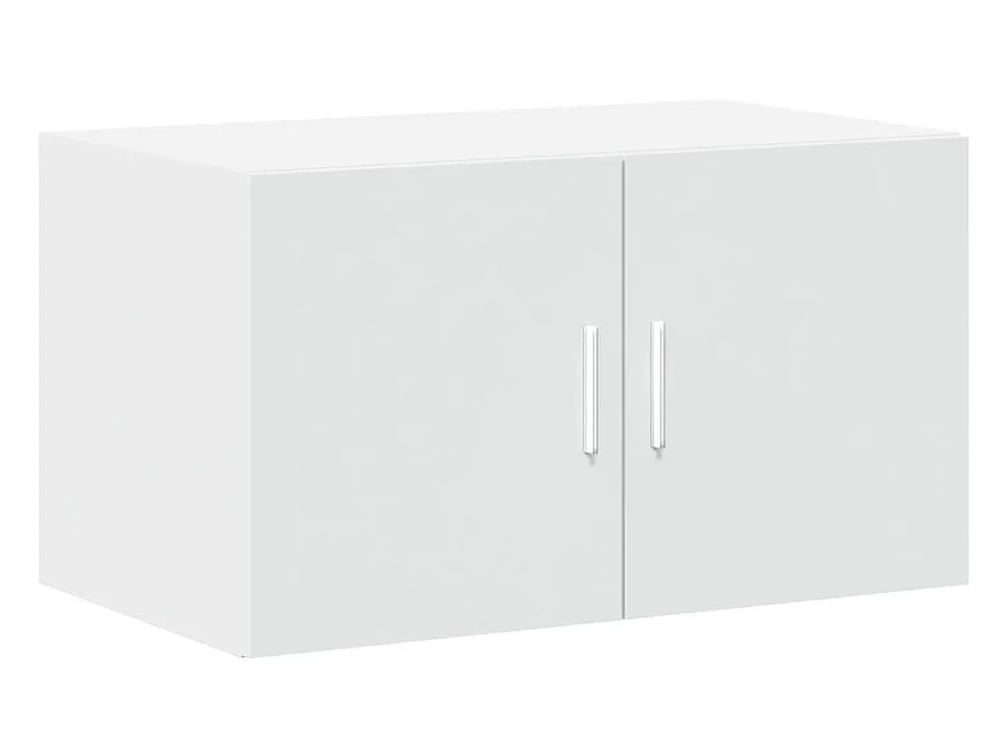 Armario de almacenaje blanco 70x42,5x225 cm madera de ingeniería