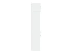 Armario de almacenaje blanco Slim 30x42,5x225 cm