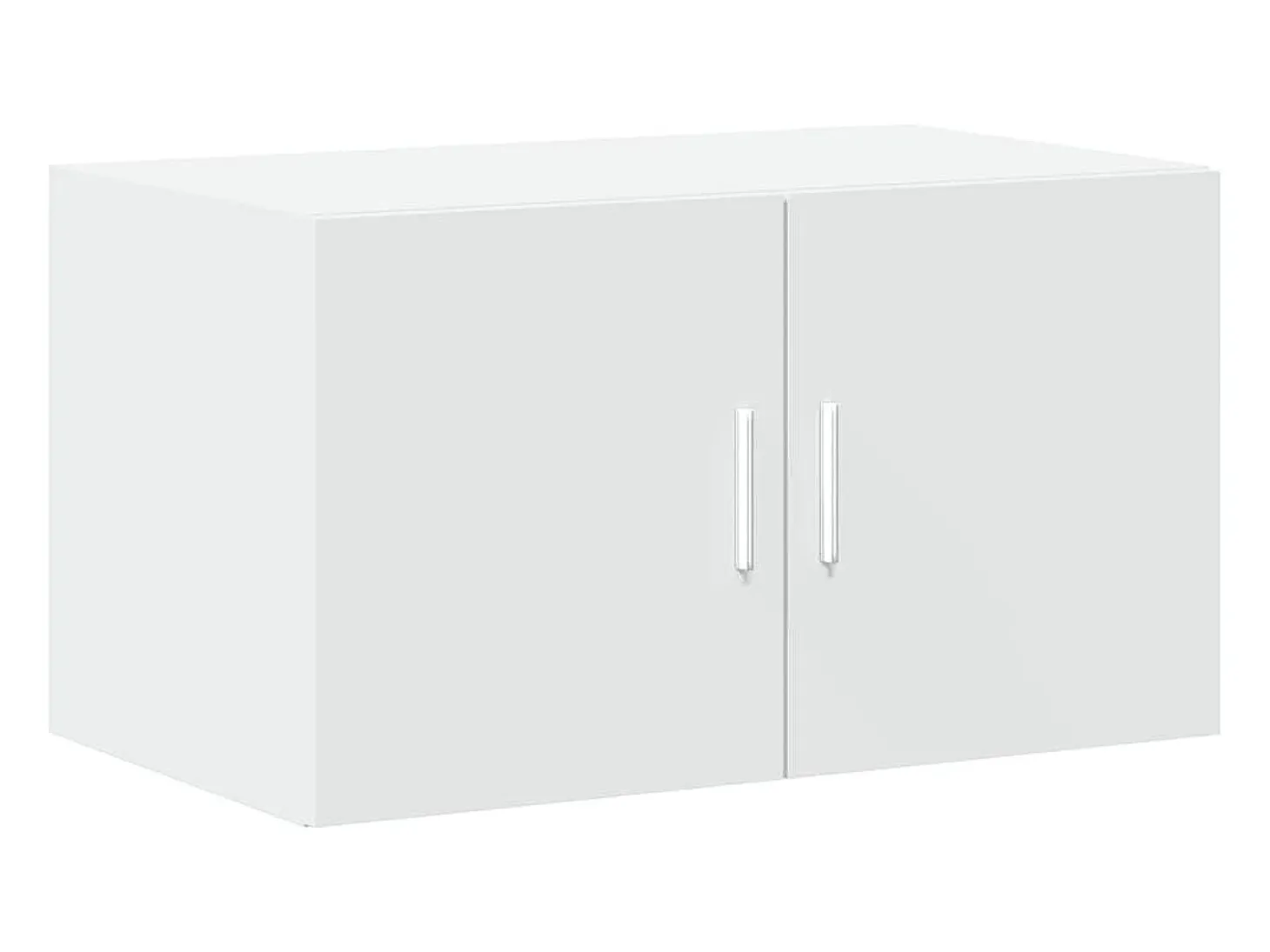 Armario de almacenaje blanco 70x42,5x225 cm madera de ingeniería