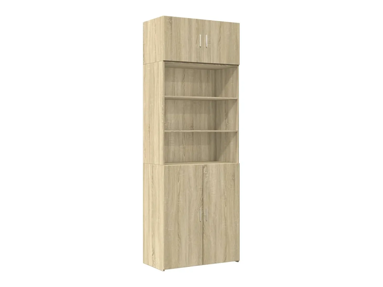 Armario de almacenaje de roble Sonoma 80x42,5x225 cm