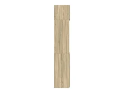 Armario de almacenaje de roble Sonoma 80x42,5x225 cm