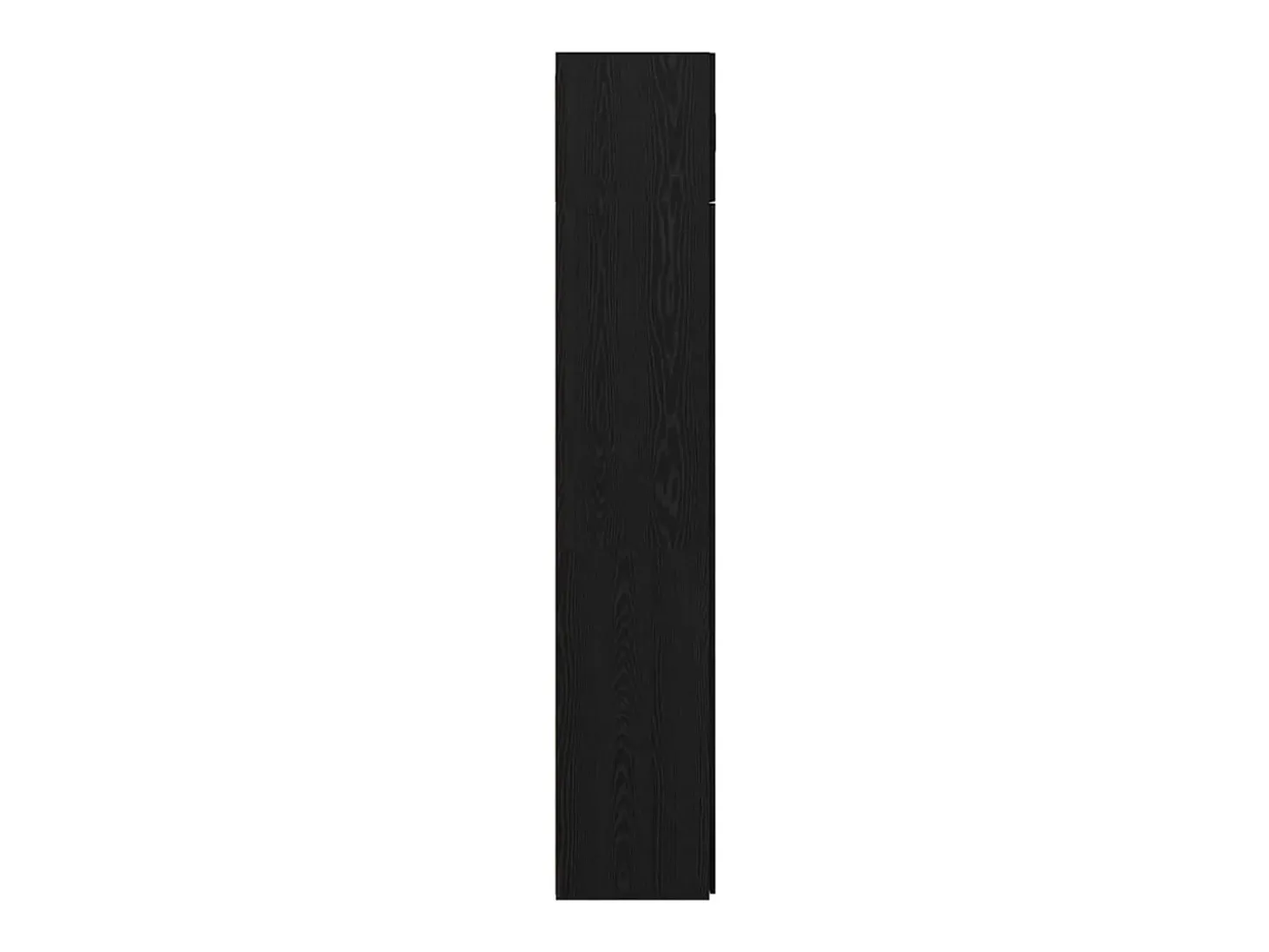 Armario de almacenaje de roble negro 80 x 41 x 225 cm