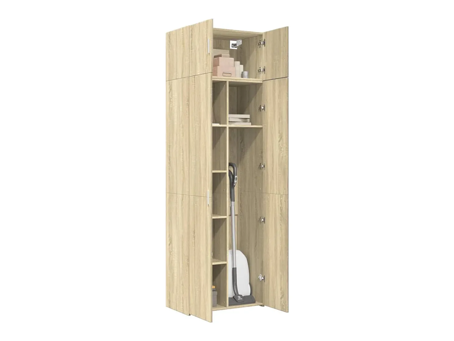 Armario de almacenaje de roble Sonoma 70x42,5x225 cm