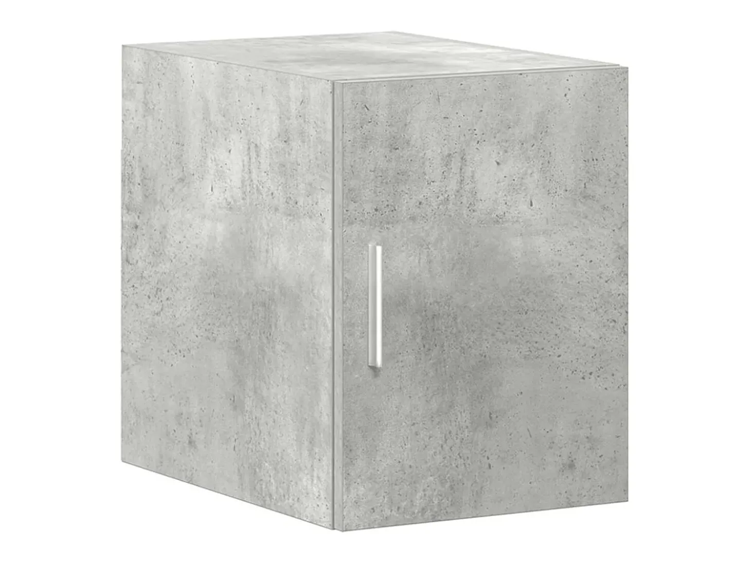 Armario de almacenaje estrecho gris hormigón 30x42,5x225 cm