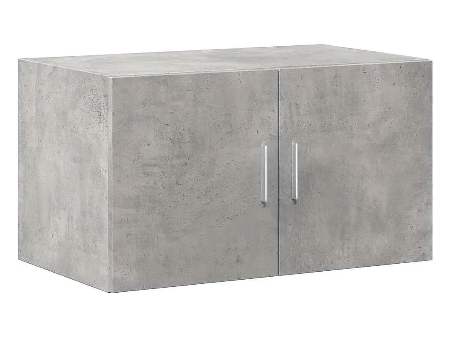 Armario de almacenaje gris hormigón 70x42,5x225cm madera de ingeniería