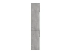 Armario de almacenaje gris hormigón 70x42,5x225cm madera de ingeniería