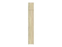 Armario de almacenaje Slim roble Sonoma 30x42,5x225 cm