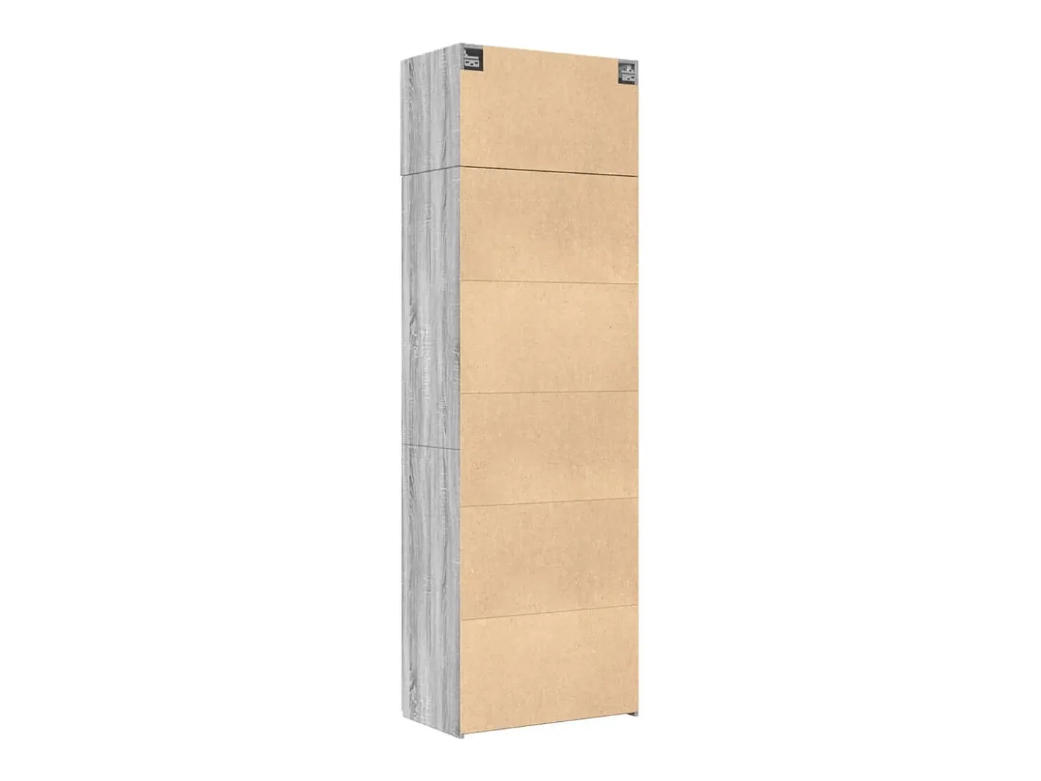 Armario de almacenaje Sonoma gris 70x42,5x225 cm