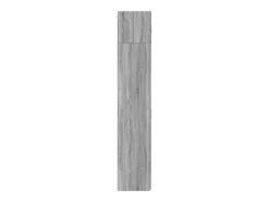Armario de almacenaje Sonoma gris 70x42,5x225 cm