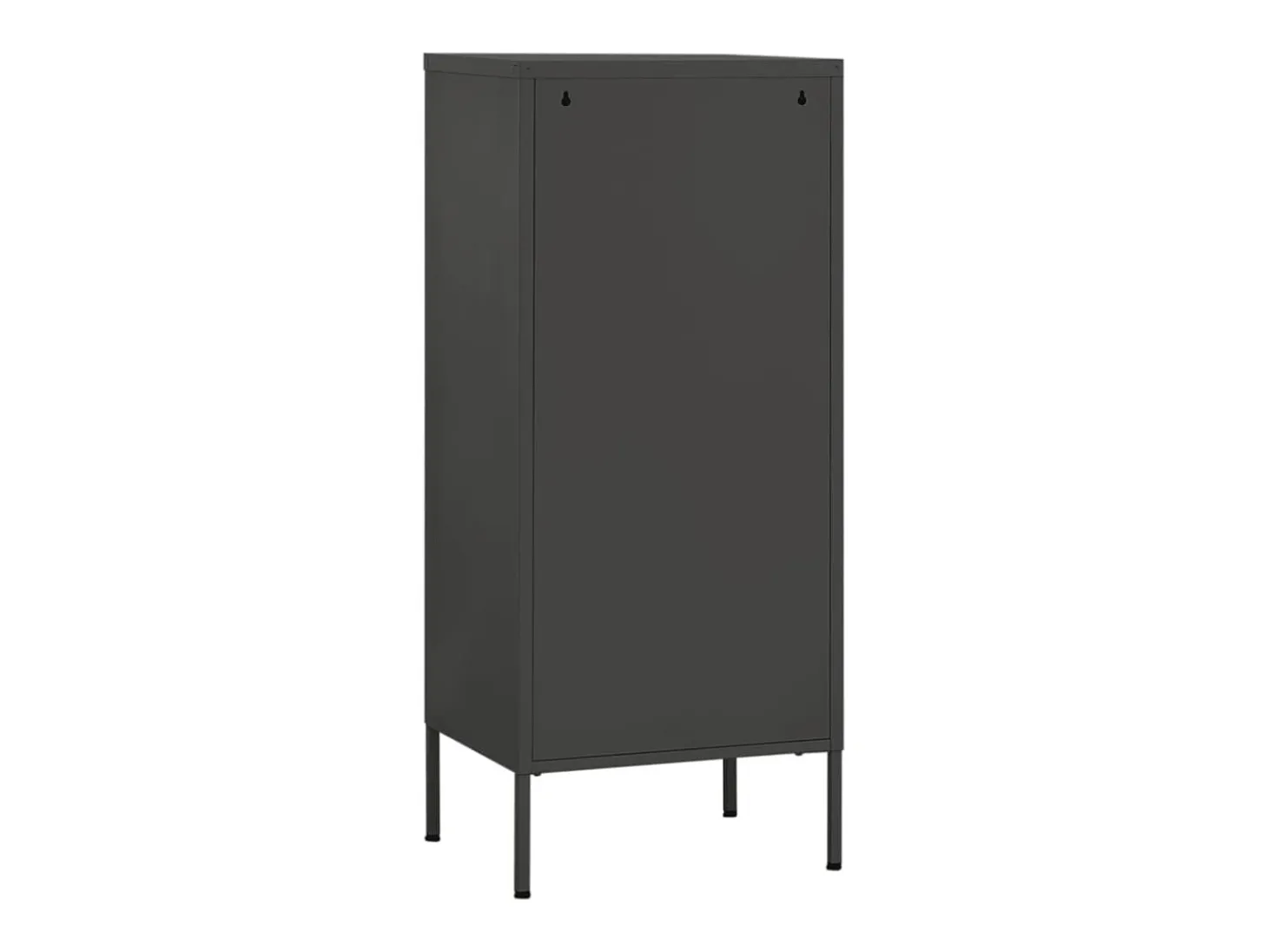 Armario de almacenamiento acero antracita 42,5x35x101,5 cm ES354703