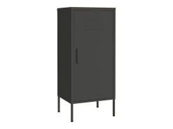 Armario de almacenamiento acero antracita 42,5x35x101,5 cm ES865570