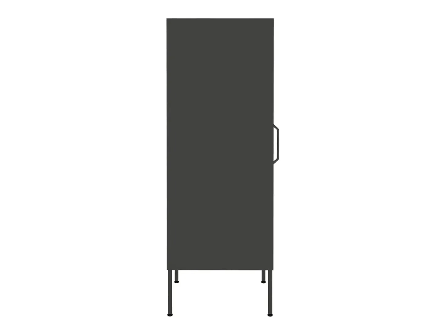 Armario de almacenamiento acero antracita 42,5x35x101,5 cm ES865570