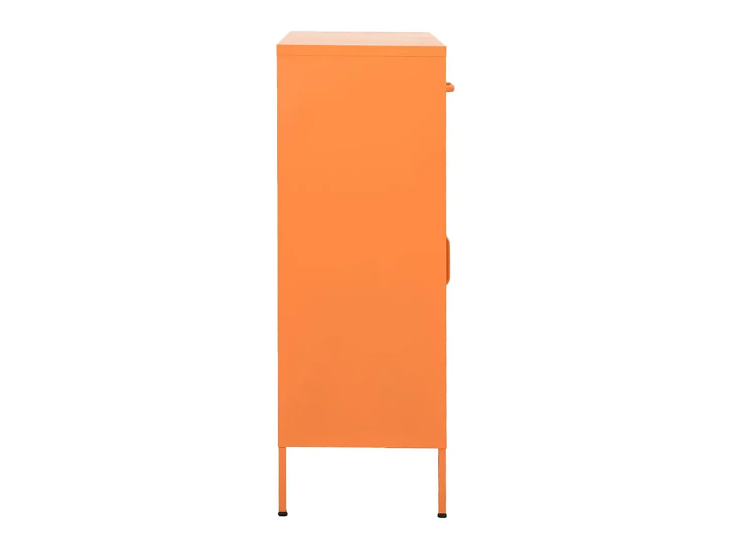 Armario de almacenamiento acero naranja 80x35x101,5 cm ES971519
