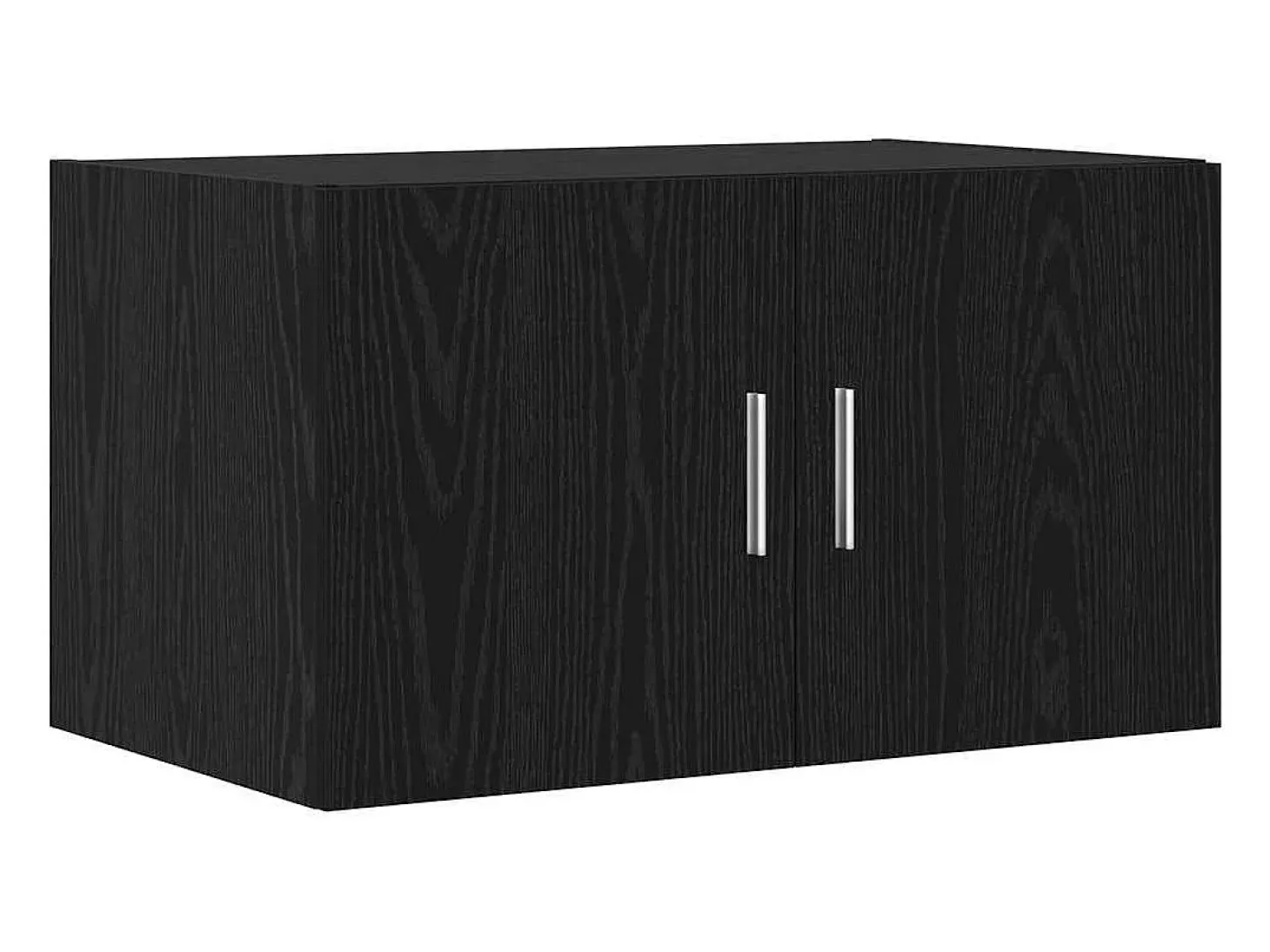 Armario de almacenamiento de roble negro 70x42,5x225 cm Madera de ingeniería