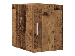 Armario de almacenamiento 2 pcs Madera vieja 30 x 42,5 x 225 cm