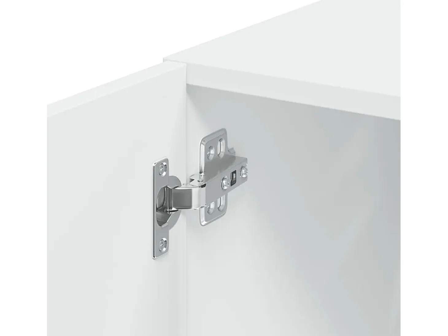 Armario de pared blanco 50x42,5x40 cm madera de ingeniería
