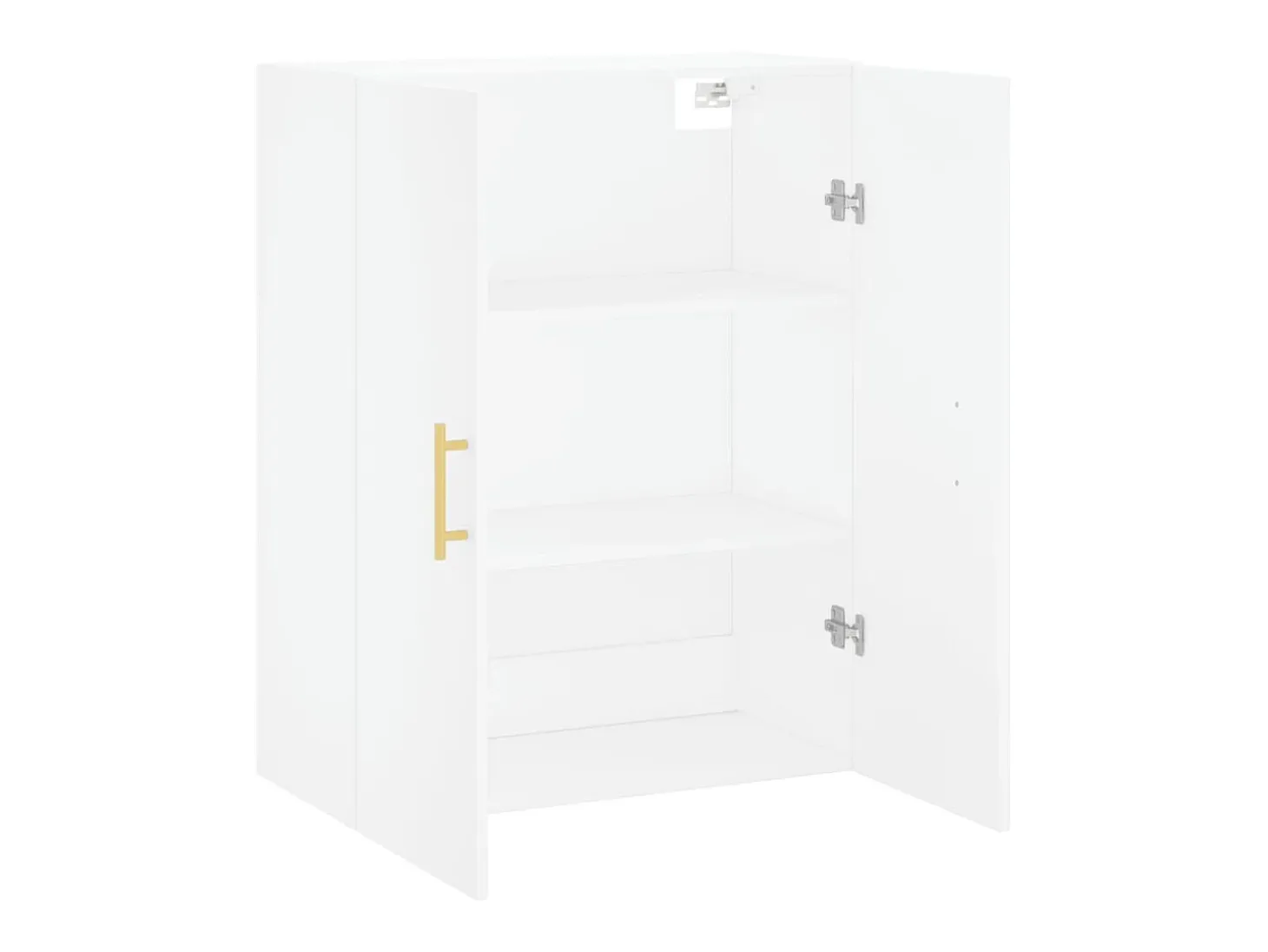 Armario de pared blanco 69,5x34x90 cm