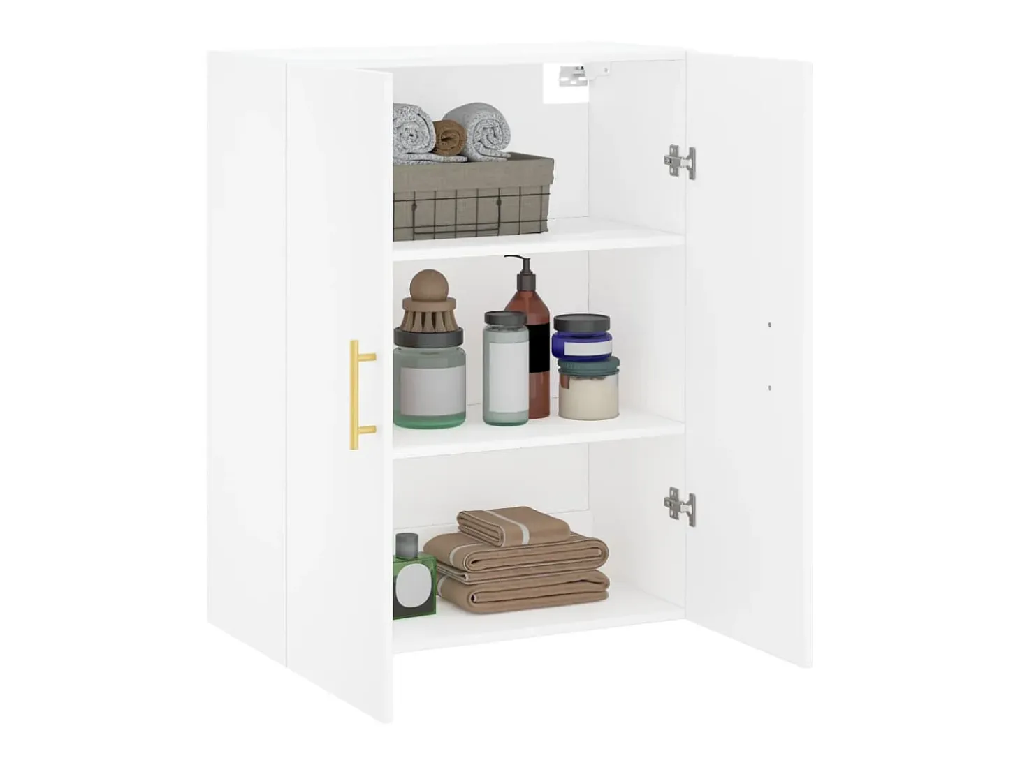 Armario de pared blanco 69,5x34x90 cm