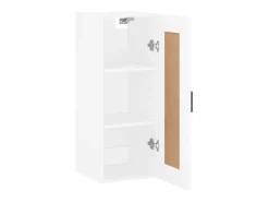 Armario de pared blanco 34,5x34x90 cm madera de ingeniería