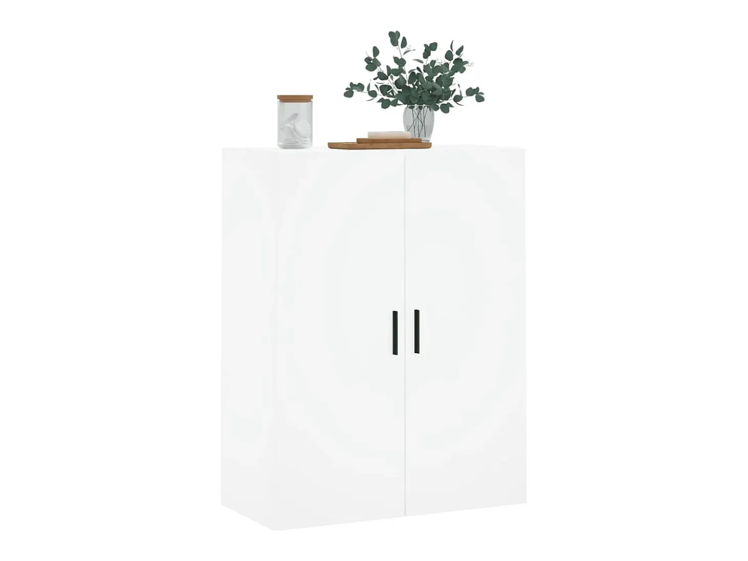 Armario de pared blanco 69,5x34x90 cm