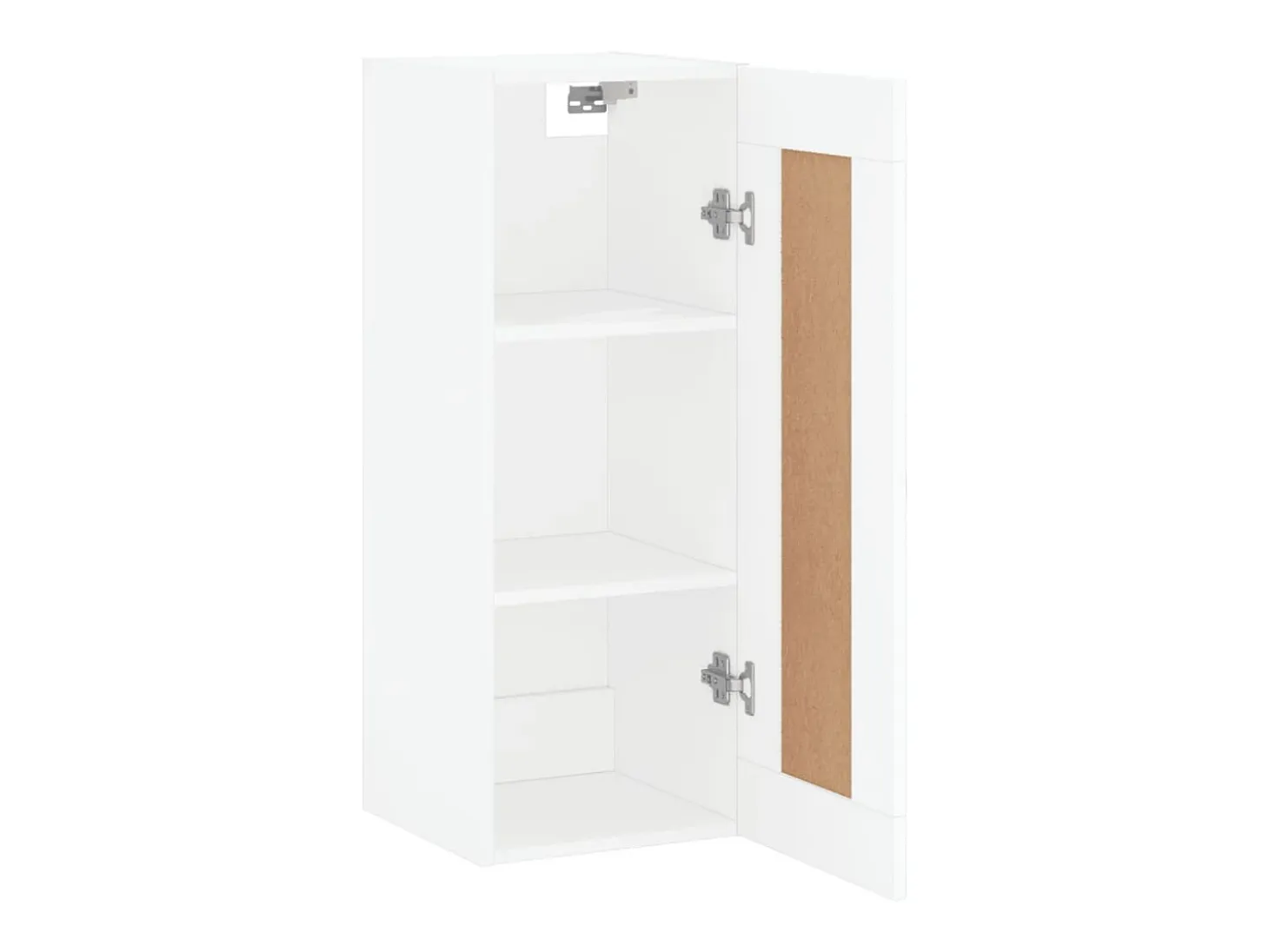 Armario de pared blanco 34,5x34x90 cm madera de ingeniería