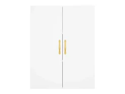 Armario de pared blanco 69,5x34x90 cm