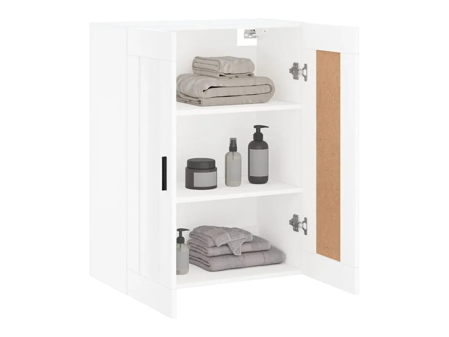 Armario de pared blanco 69,5x34x90 cm madera de ingeniería