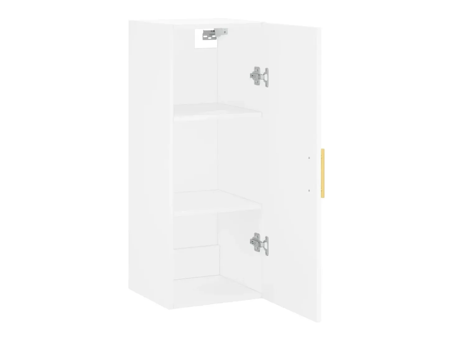 Armario de pared blanco 34,5x34x90 cm