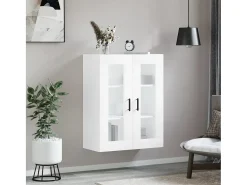 Armario de pared blanco 69,5x34x90 cm