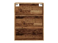 Armario de pared colgante madera vieja 69,5x32,5x90 cm
