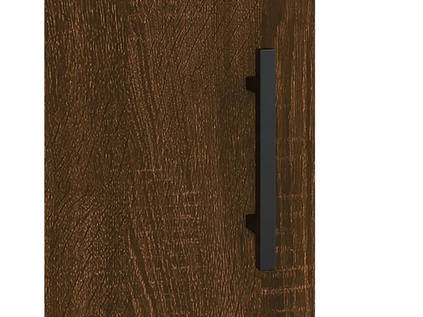 Armario de pared de roble marrón 69,5x34x90 cm