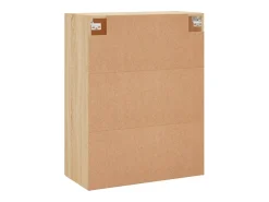 Armario de pared de roble Sonoma 69,5x34x90 cm