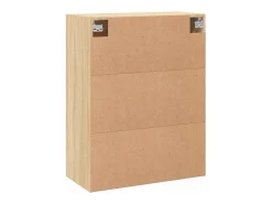 Armario de pared de roble Sonoma 69,5x34x90 cm madera de ingeniería